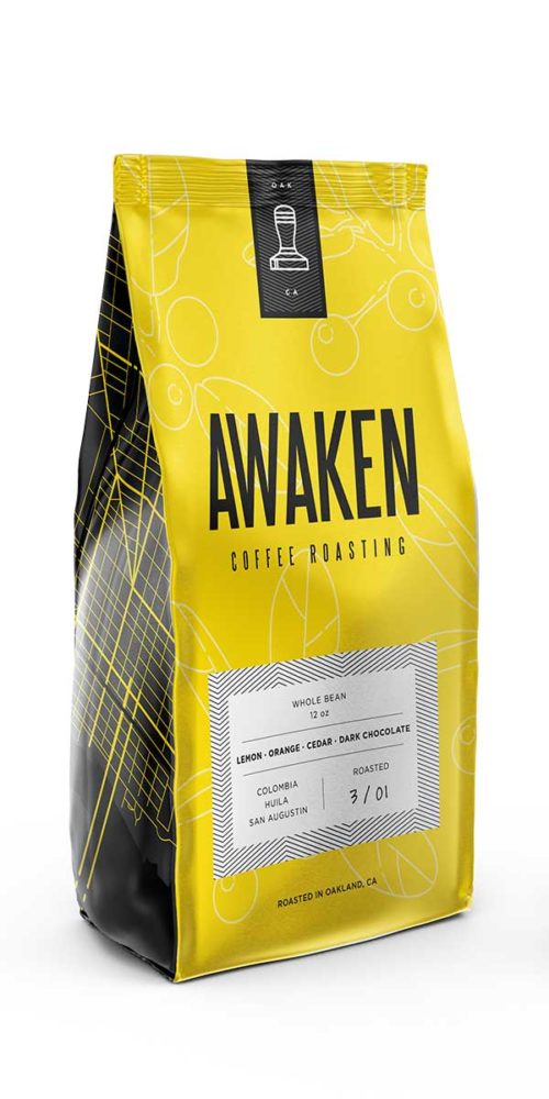 Awaken Coffee Packaging Redesign