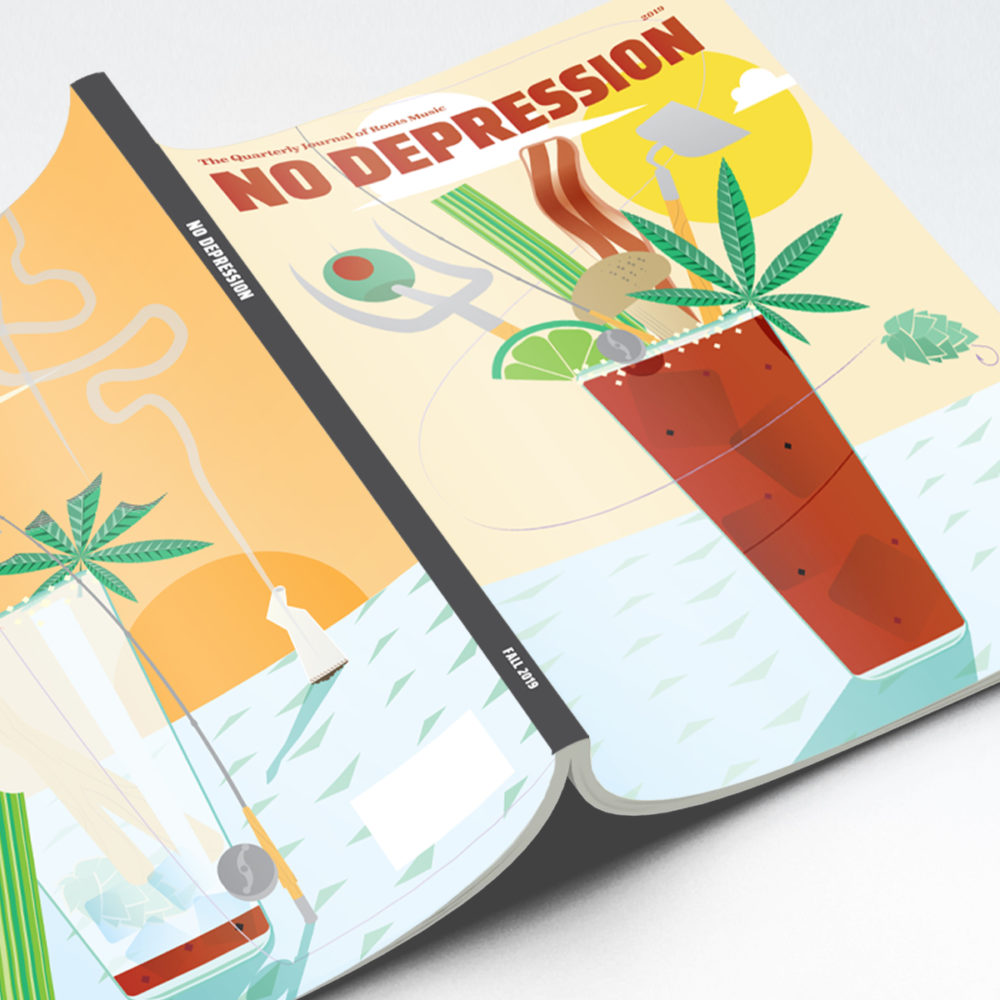 No Depression Music Journal Cover Art